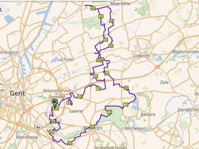 Dodentocht 2.0 van Dirk, Elysha en Erwin doet ook Beervelde en Zeveneken aan