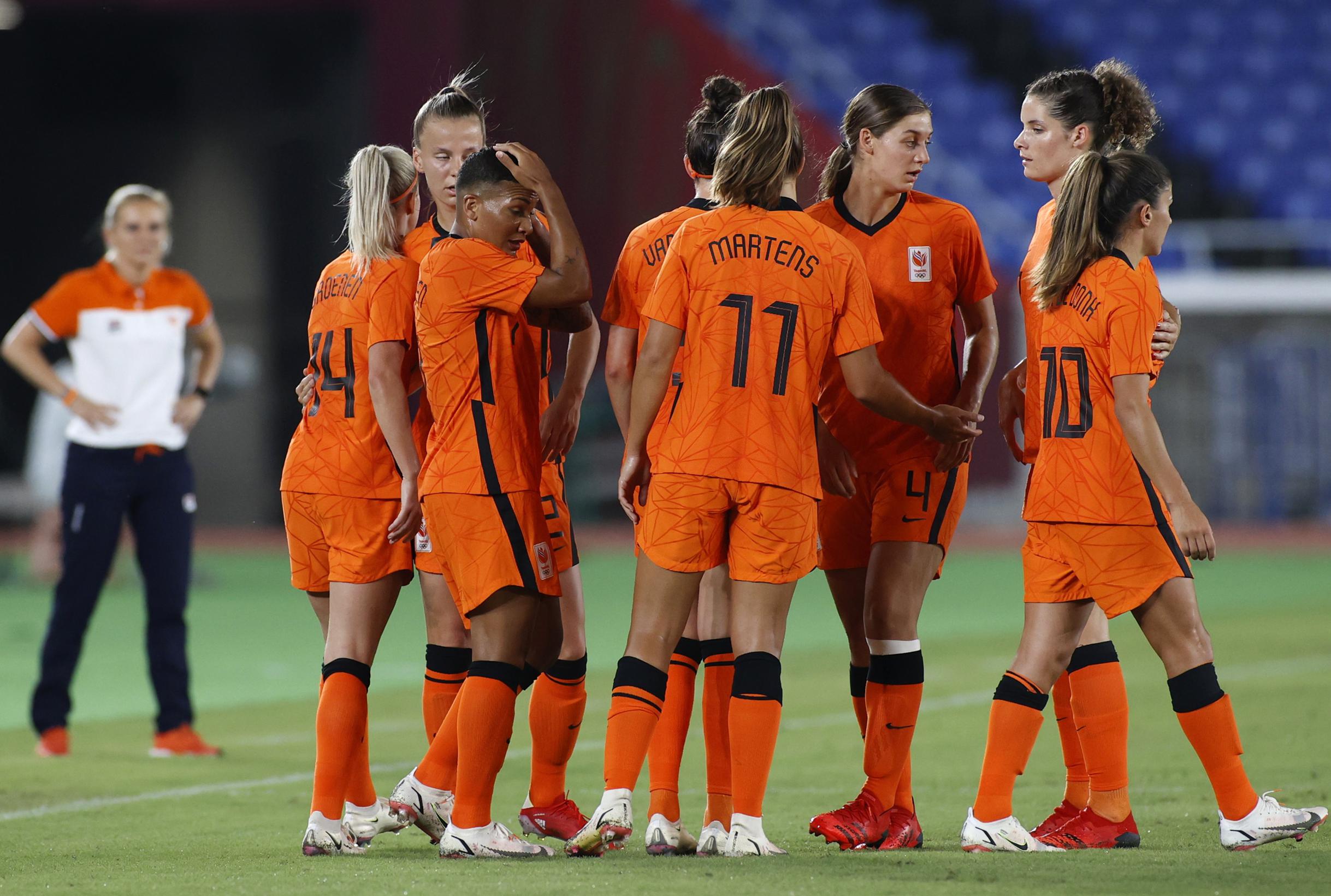 Nederlandse Voetbalvrouwen Verpulveren China En Spelen In Kw Het Nieuwsblad Mobile