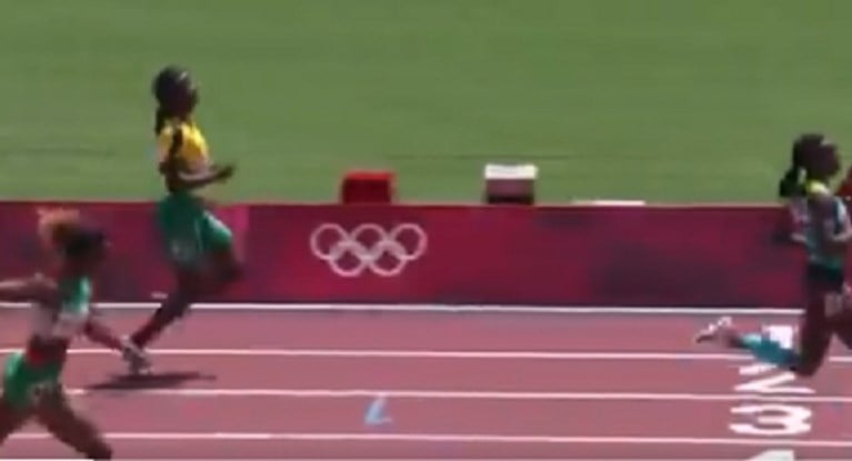 Uitbollen is niet altijd een goed idee: Jamaicaanse favoriete uitgeschakeld op 200 meter door dramatische misrekening