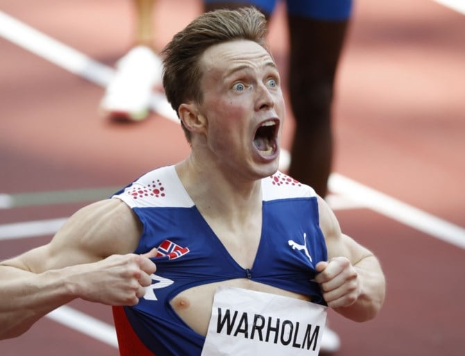 Dé atletiekprestatie van de Olympische Spelen? Noor Karsten Warholm wint 400 m horden in waanzinnig wereldrecord