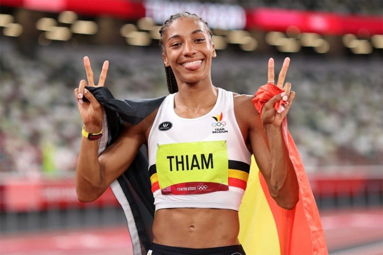 Nafi Thiam maakt het feest compleet: tweede Belgische gouden medaille binnen het uur, revelatie Noor Vidts strandt op plek vier