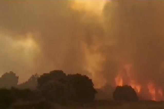 Due morti in un incendio in Italia