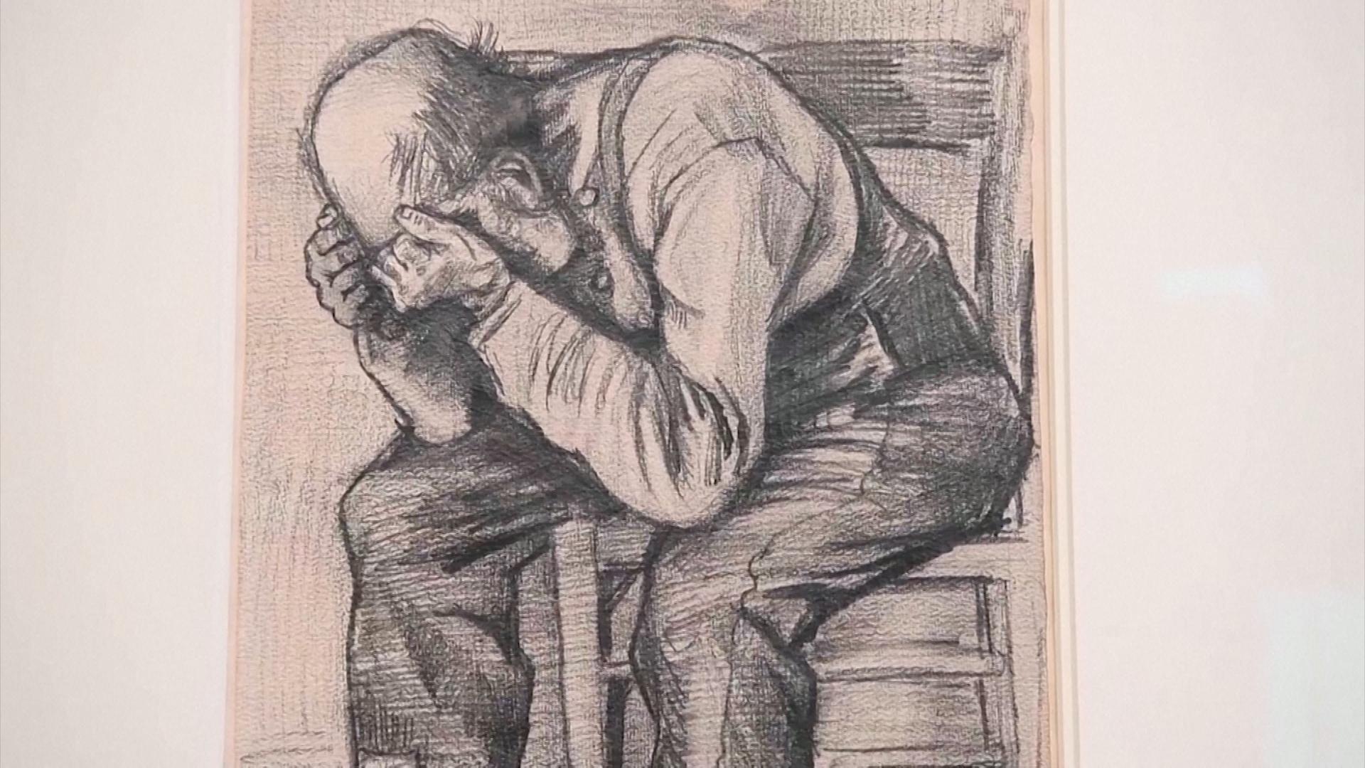 Nieuw werk Vincent van Gogh ontdekt: voorstudie voor tekening 'Worn out' |  Het Nieuwsblad Mobile