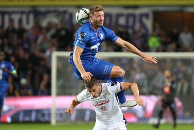 Teleurstellende topper tussen Anderlecht en AA Gent levert geen winnaar op