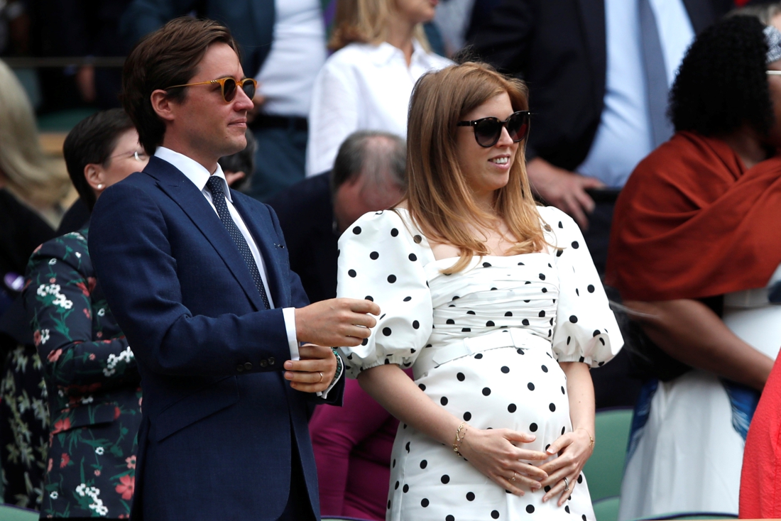 That’s why the British princess Beatrice has her daughter Sien…