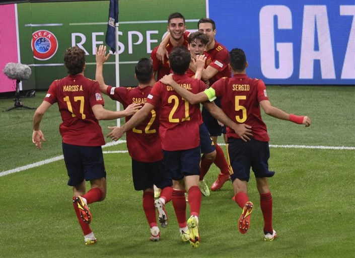 La Spagna vendica l'Italia a Milano e diventa la prima persona a qualificarsi per la finale di Nations League