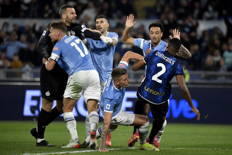 Lazio smeert ex-coach Simone Inzaghi eerste nederlaag aan met Inter 