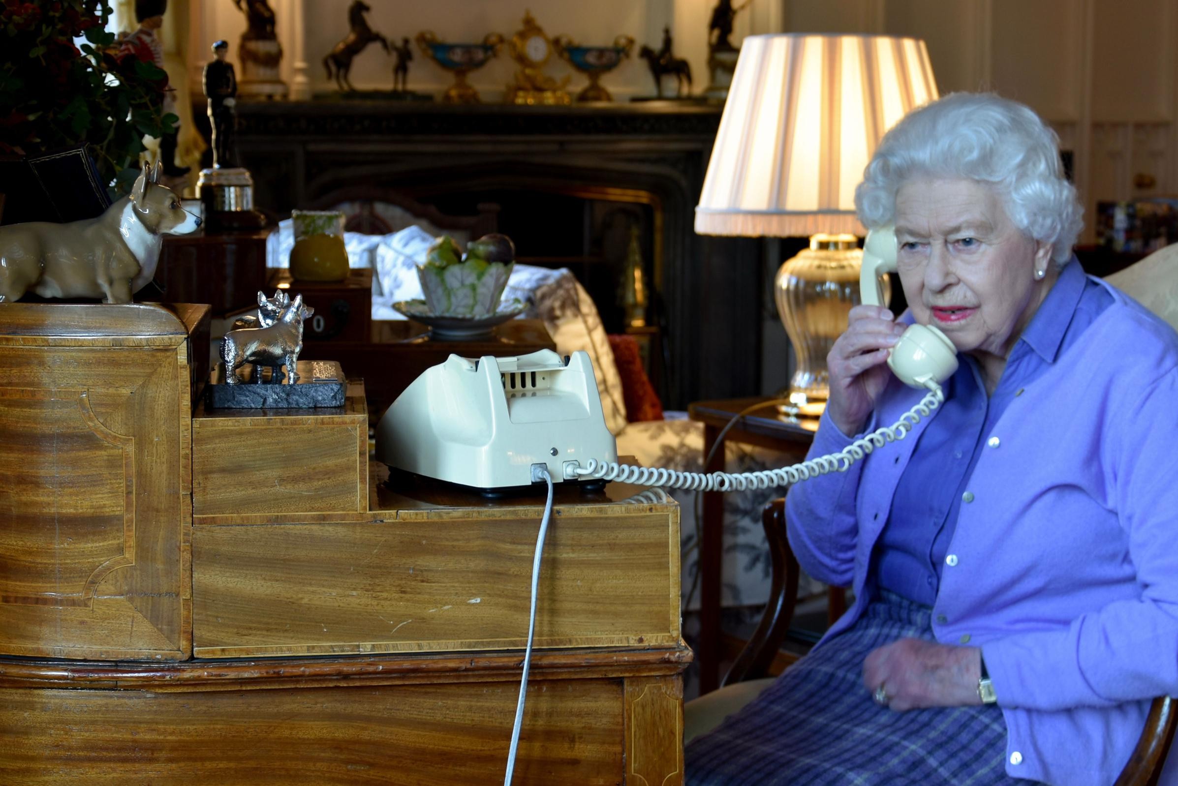 “Queen only answers the phone for these two people”