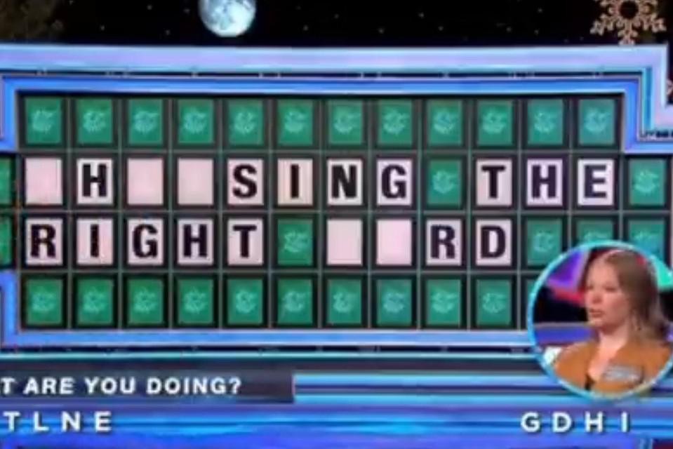 Woman who didn’t get a big prize despite correct answer in American ‘Wheel of Fortune’, now rewarded