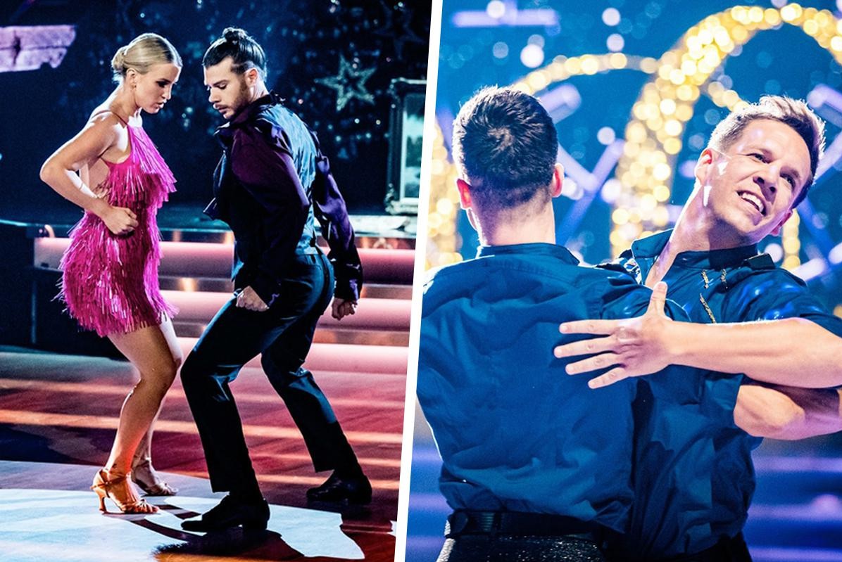 A pregnant Kat Kerkhofs on the dance floor, along with five other old acquaintances: these are all the dances from the Christmas special of ‘Dancing with the stars’