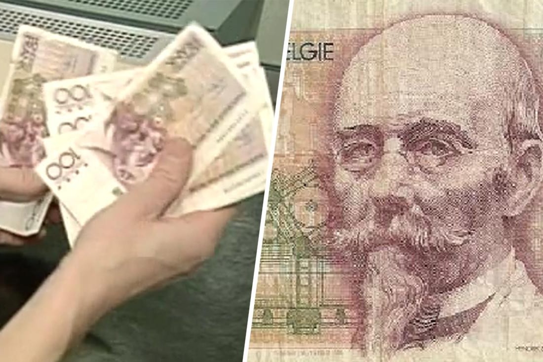 Billions of euros of old European currencies still in circulation