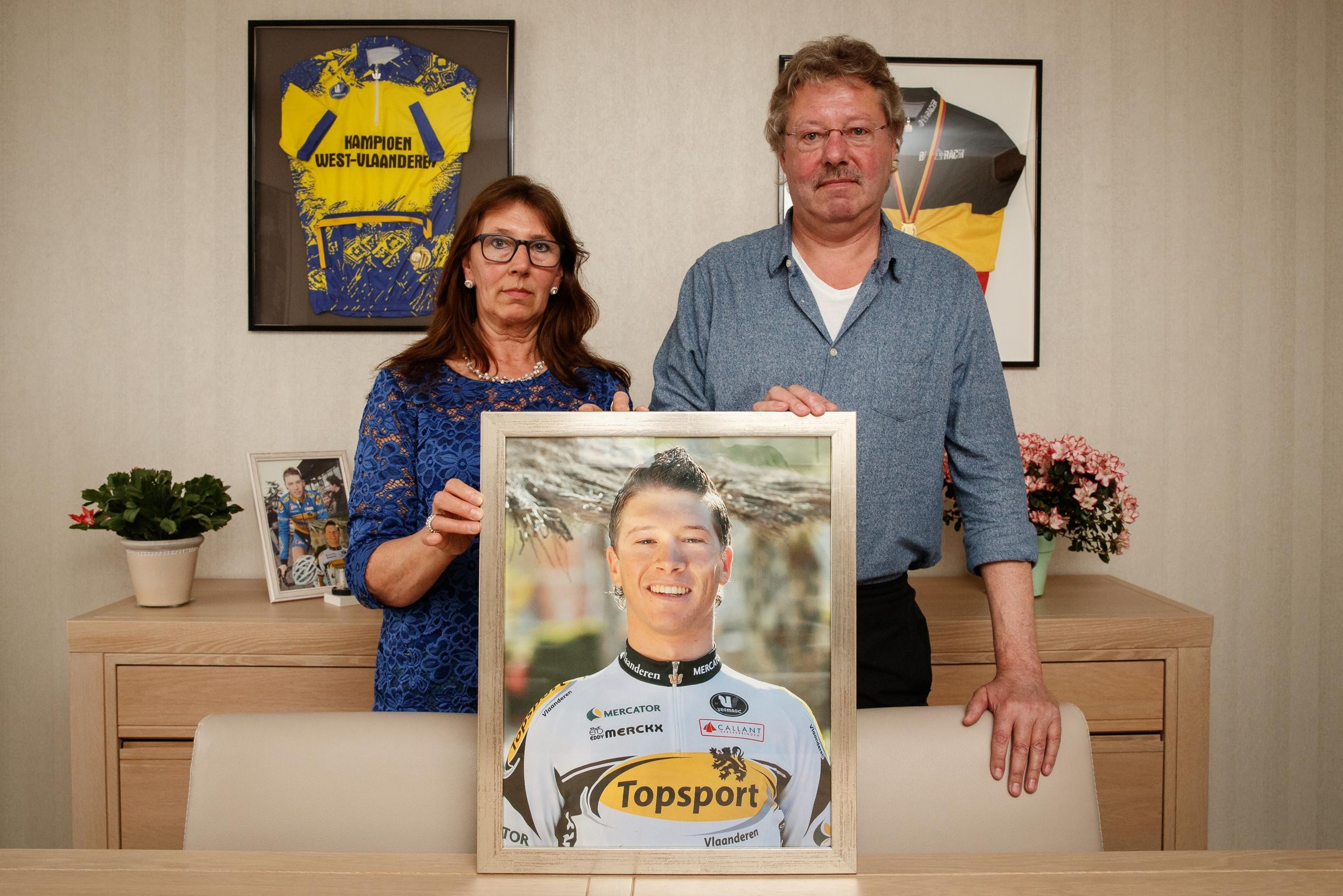 Twelve years after the death of cyclist Frederiek Nolf, father Freddy also dies in his sleep: “Fortunately, he didn’t feel anything” (Kuurne)