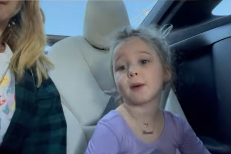 Hilary Duff shares video of daughter in the back seat, but is criticized: “Cute child, but …”