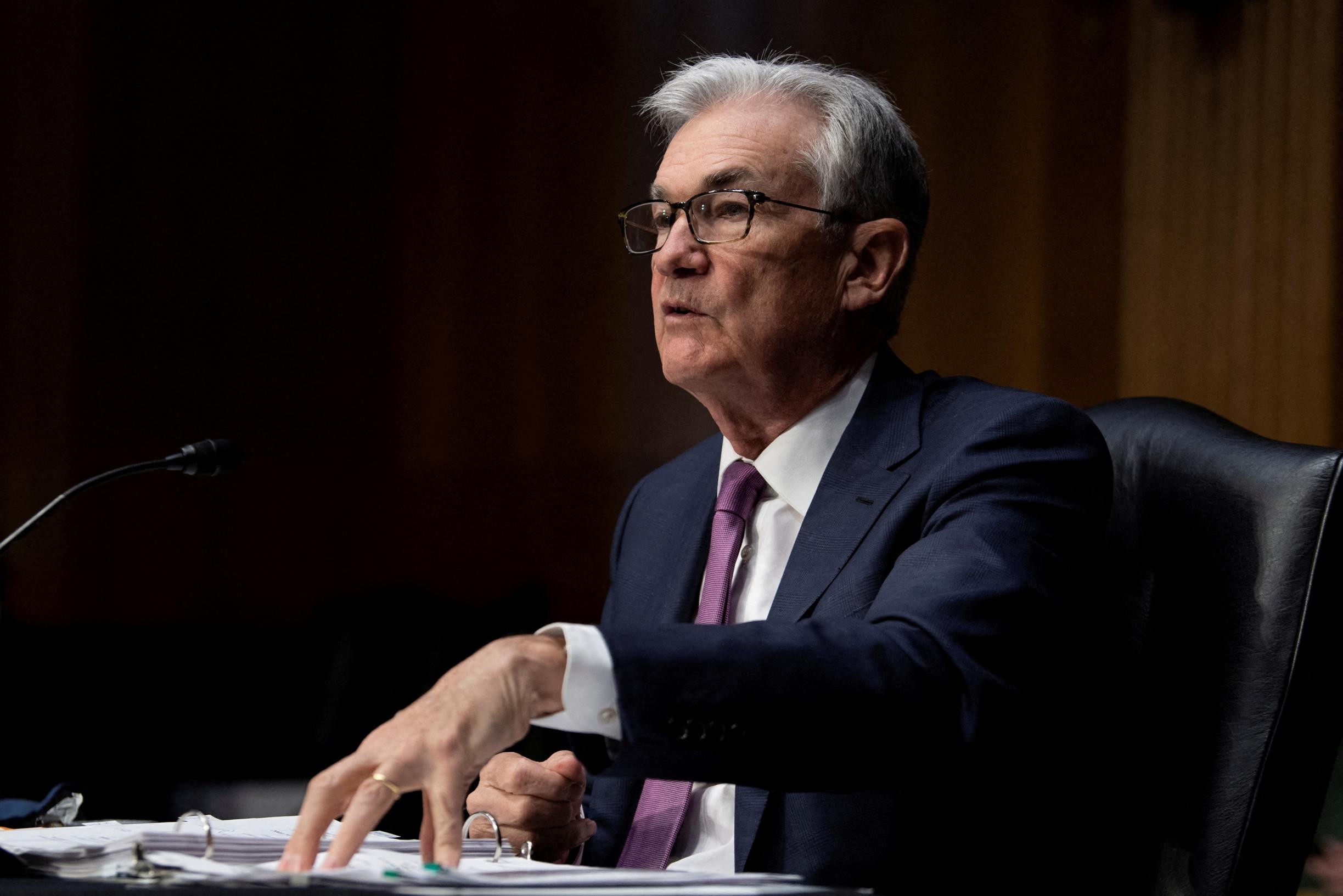 US central bank hints at rate hike in March