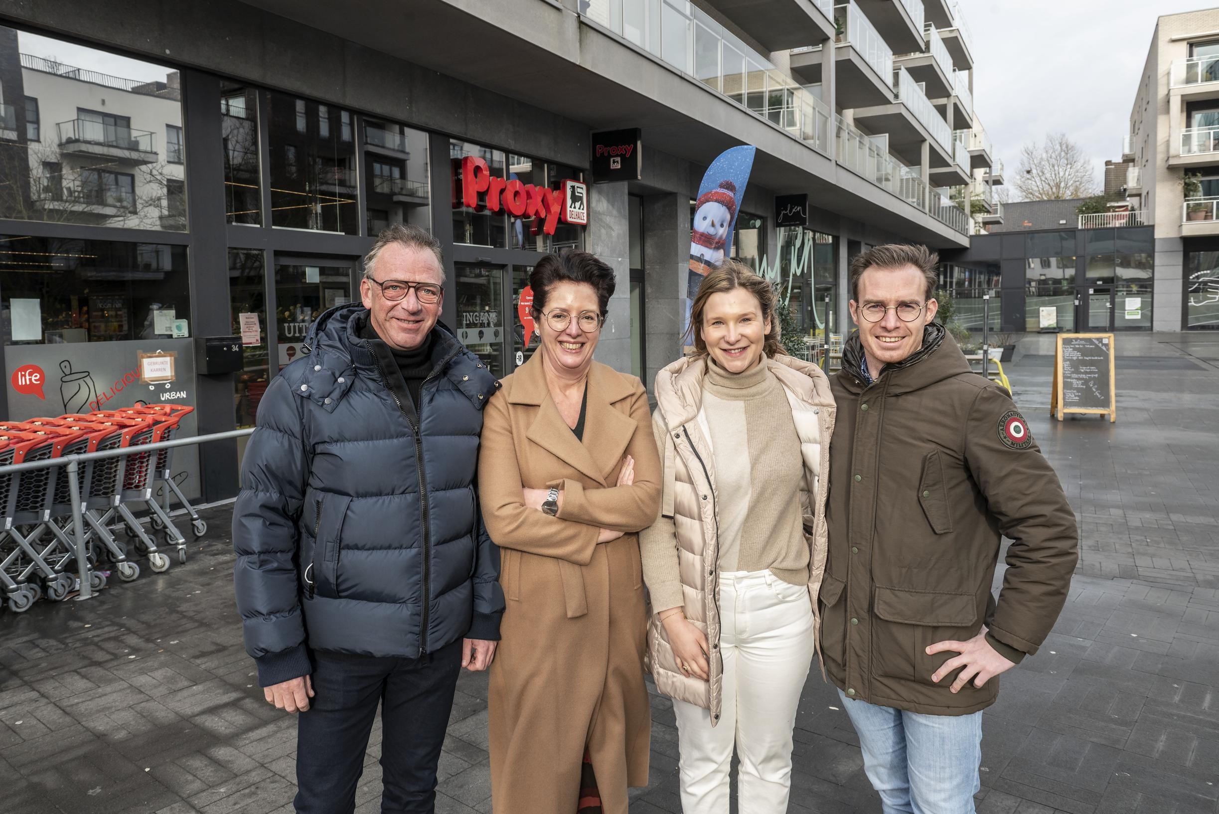 Di tiste Mich le en haar man Tijs nemen Proxy Delhaize De Munt