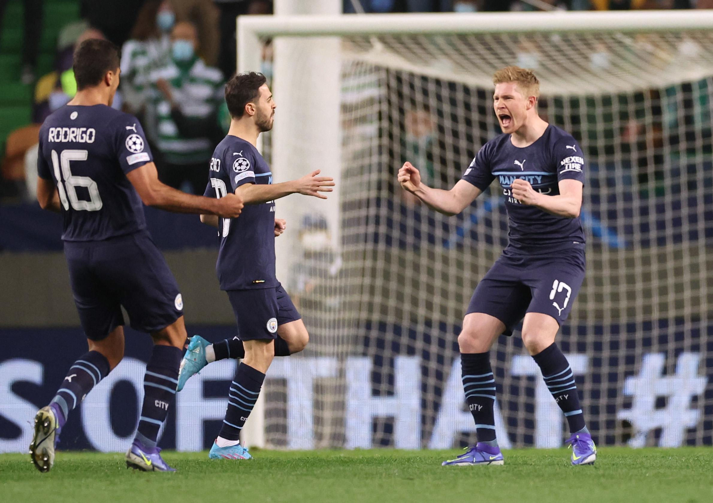 Kevin De Bruyne is already in the quarterfinals with Manchester City after ‘City trip’ with five roses in Lisbon