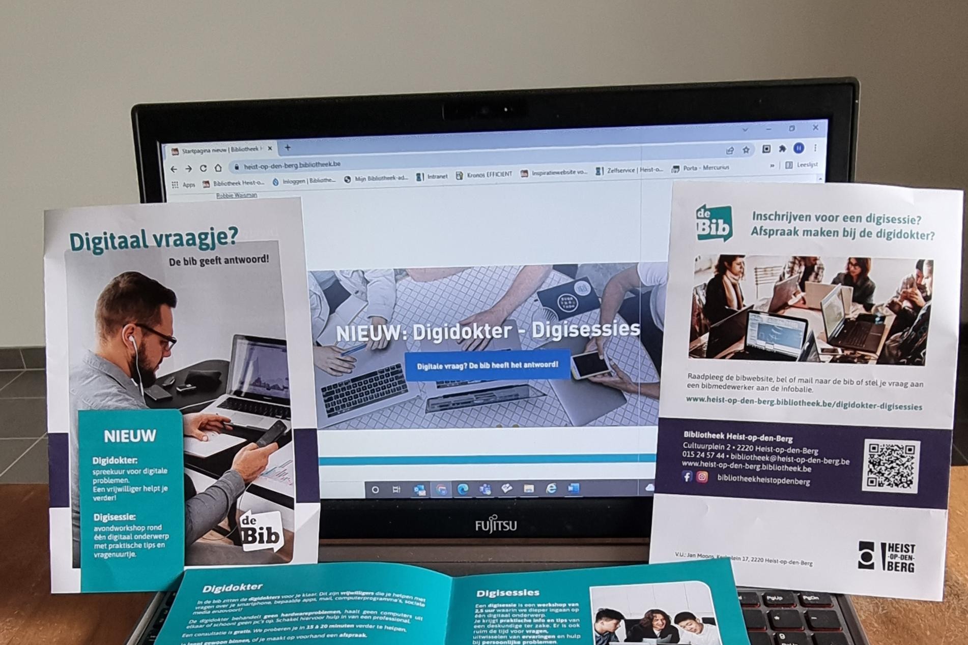 Heistse Bib helpt met digitale vragen: digidokter en digisessies maken