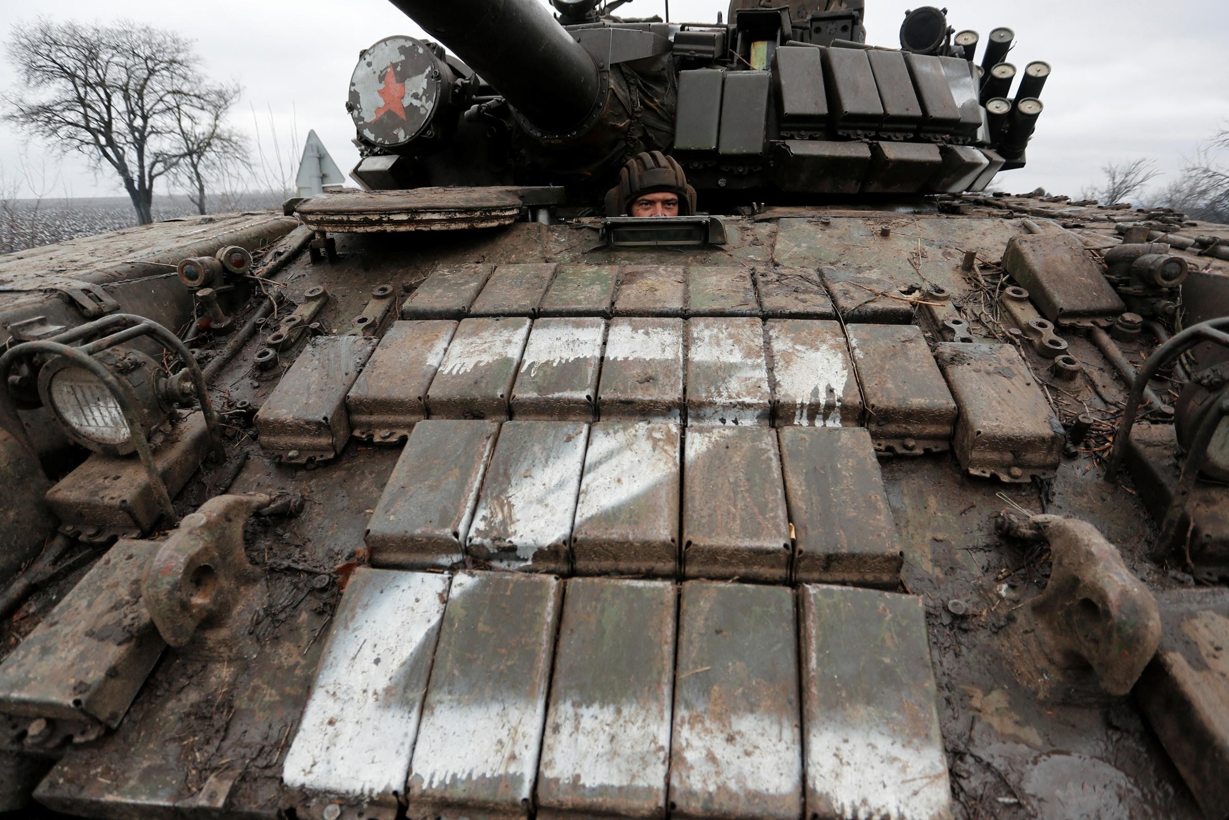 Why many Russian tanks are painted with a big Z