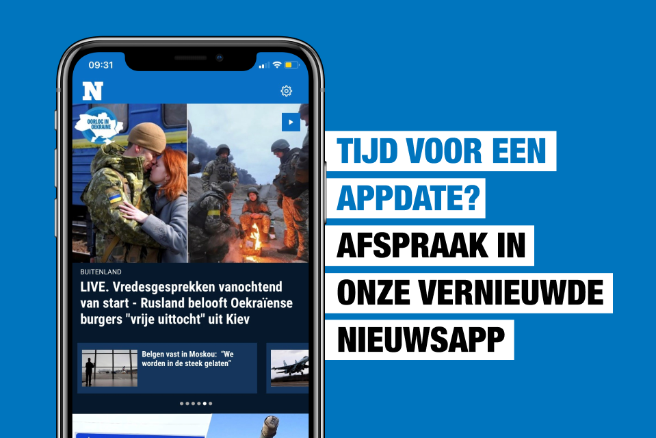 De Het Nieuwsblad-app is vernieuwd: ontdek hem nu en geef je mening