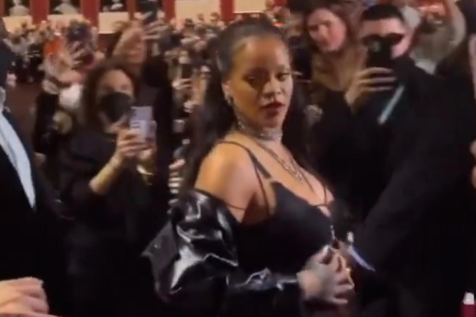 Rihanna has the perfect answer when someone says she’s “late” for fashion show