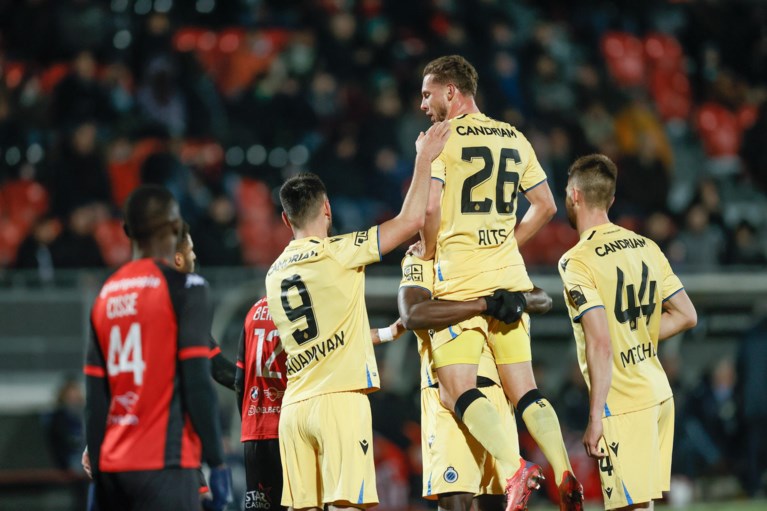 Uitblinker Skov Olsen helpt Club met twee goals aan ruime zege in Seraing