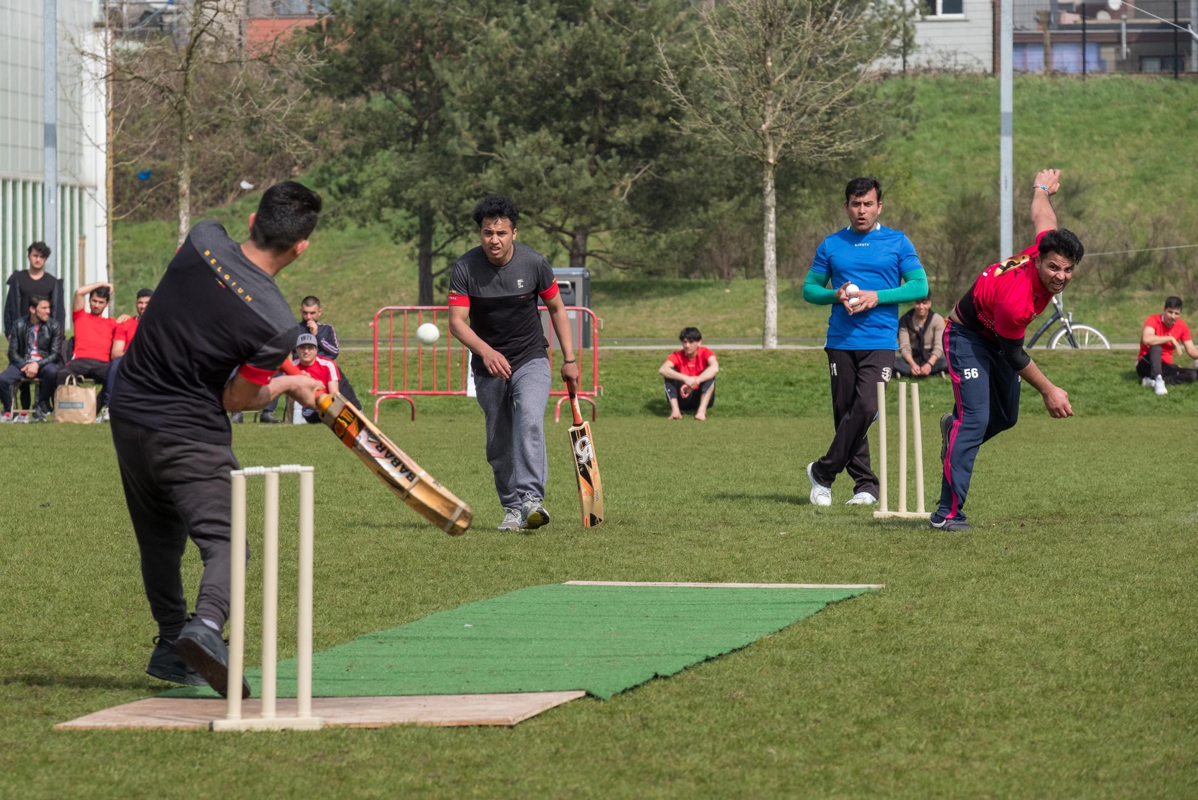 The cricket cages at Spur Noord will be an excellent asset to the fast-growing sport: “Important integration for Afghan youth” (Antwerp)