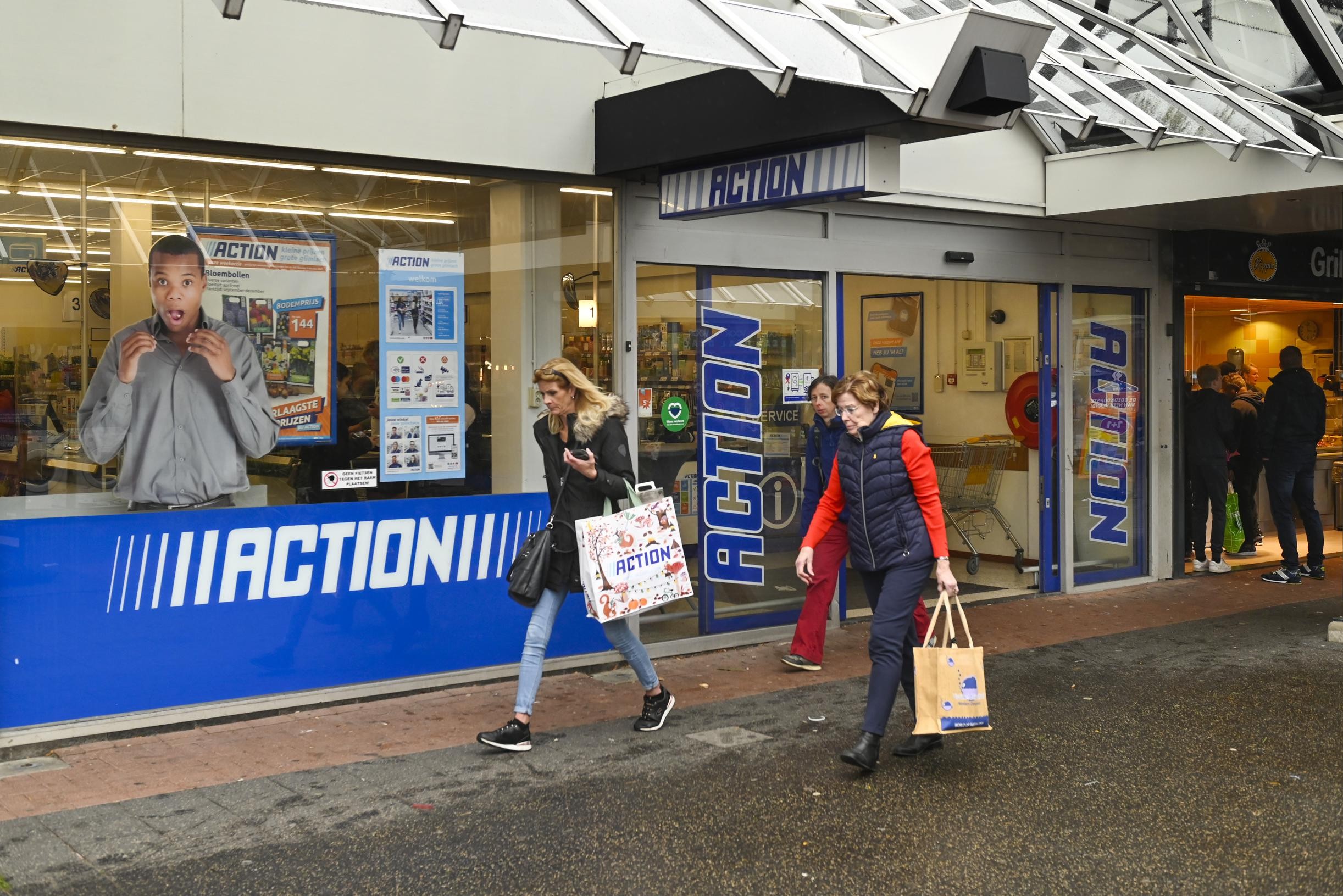 At Action, the opening of new stores has resulted in a large increase in turnover