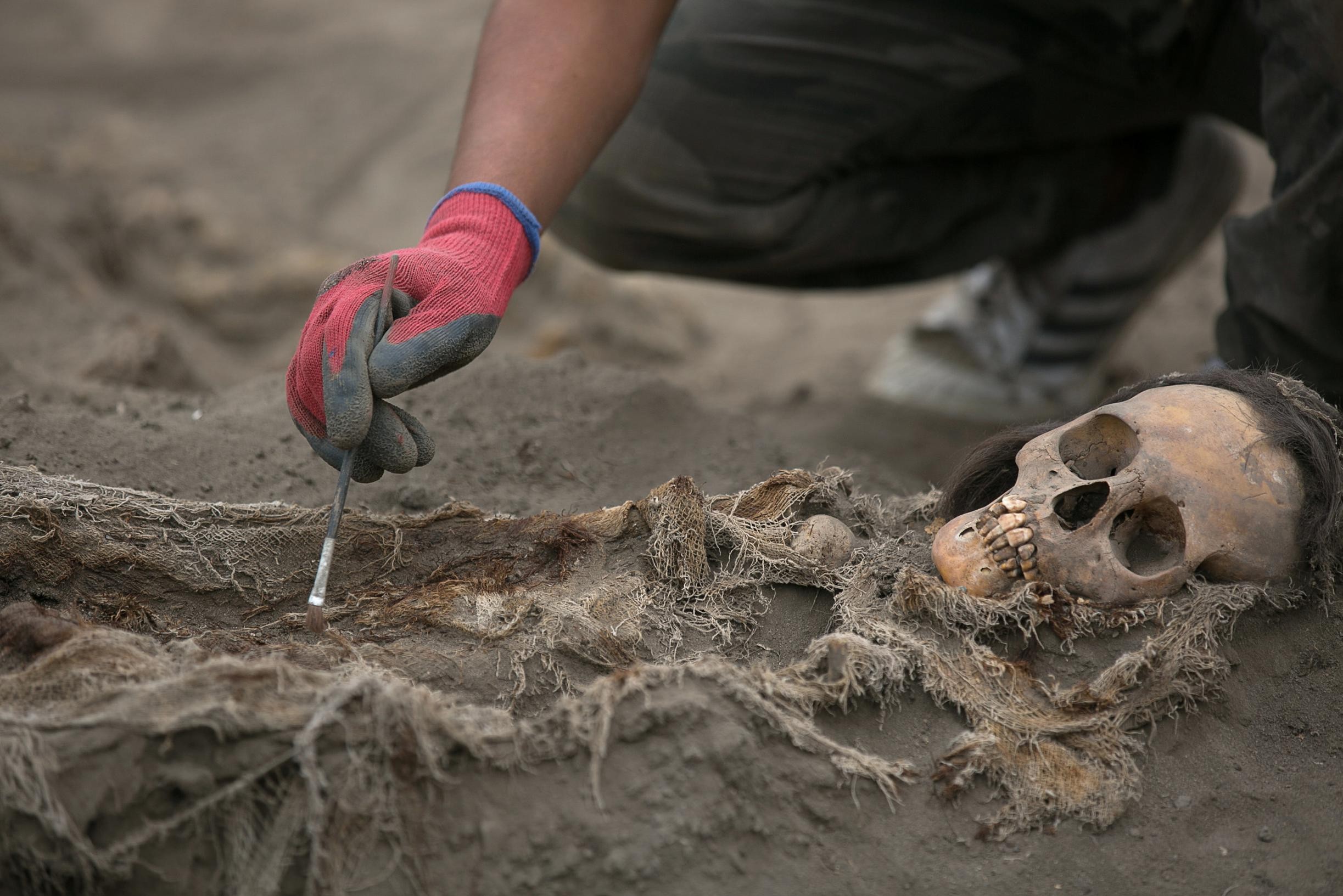Археологи обнаружили в Перу могилу 1000-летнего хирурга