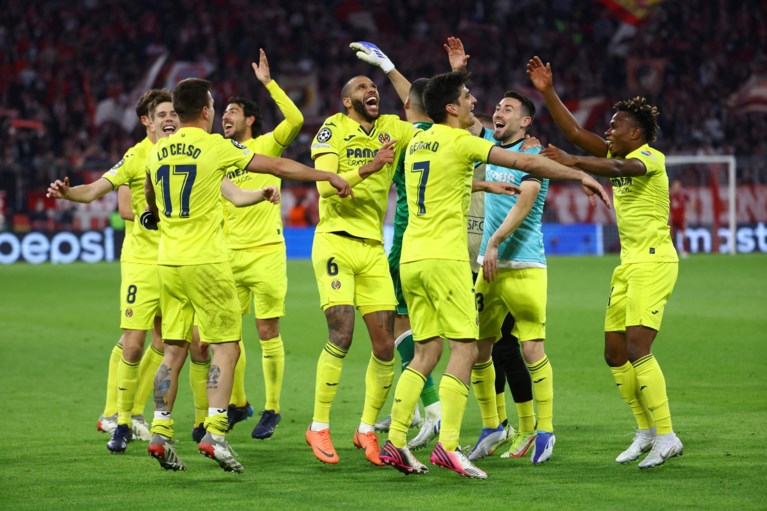 Reuzendoder velt nu ook Rekordmeister: Villarreal schakelt Bayern uit