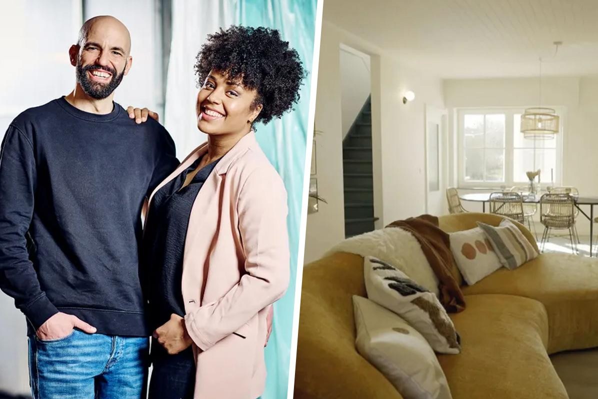 BEFORE AND AFTER.  This is what Aisha and Robin’s dream house in ‘Blind bought’ looks like with the purchase and after the renovations