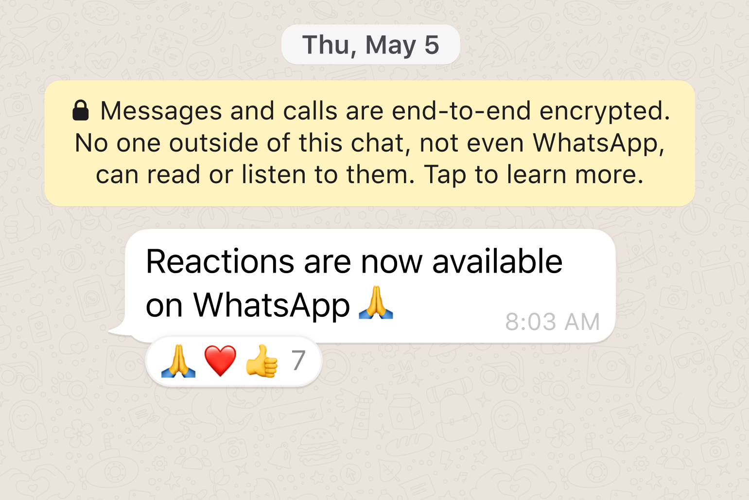 Whatsapp announces new features such as ’emoji reactions,’ larger files, and group conversations