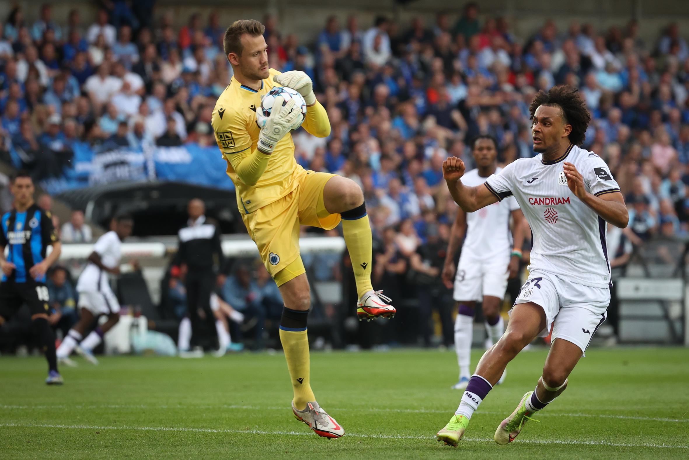 Duranville next to Lukaku in Anderlecht's Jupiler Pro League ranks