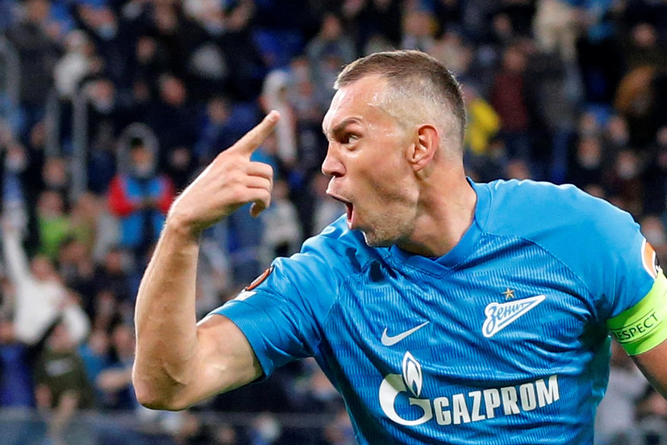 Clubicoon Artem Dzyuba verlaat Zenit Sint-Petersburg