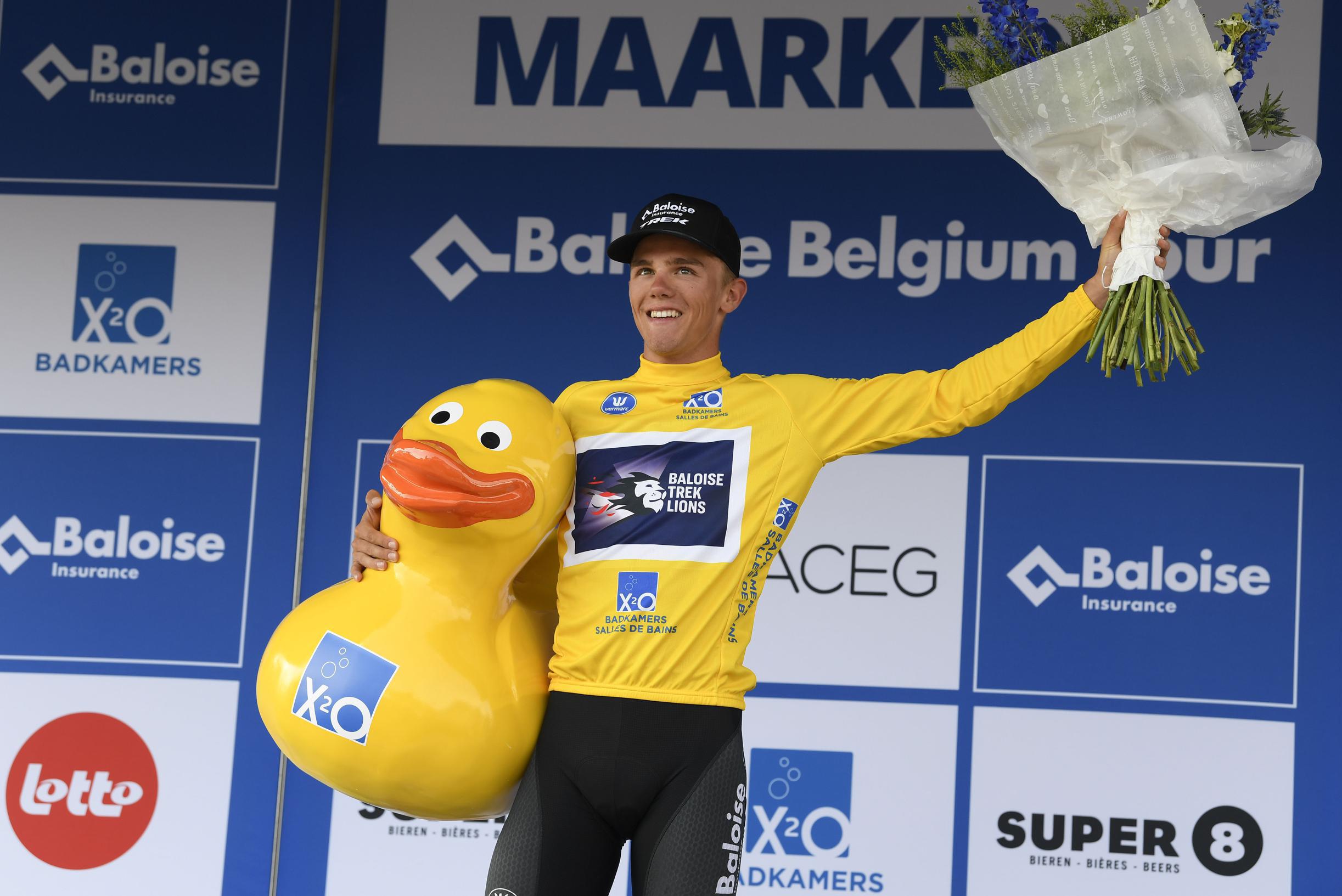Тибо Найс сияет в желтой майке на Туре Балуа в Бельгии, но «умер десять раз» на первом этапе: «Горло полностью закрыто»