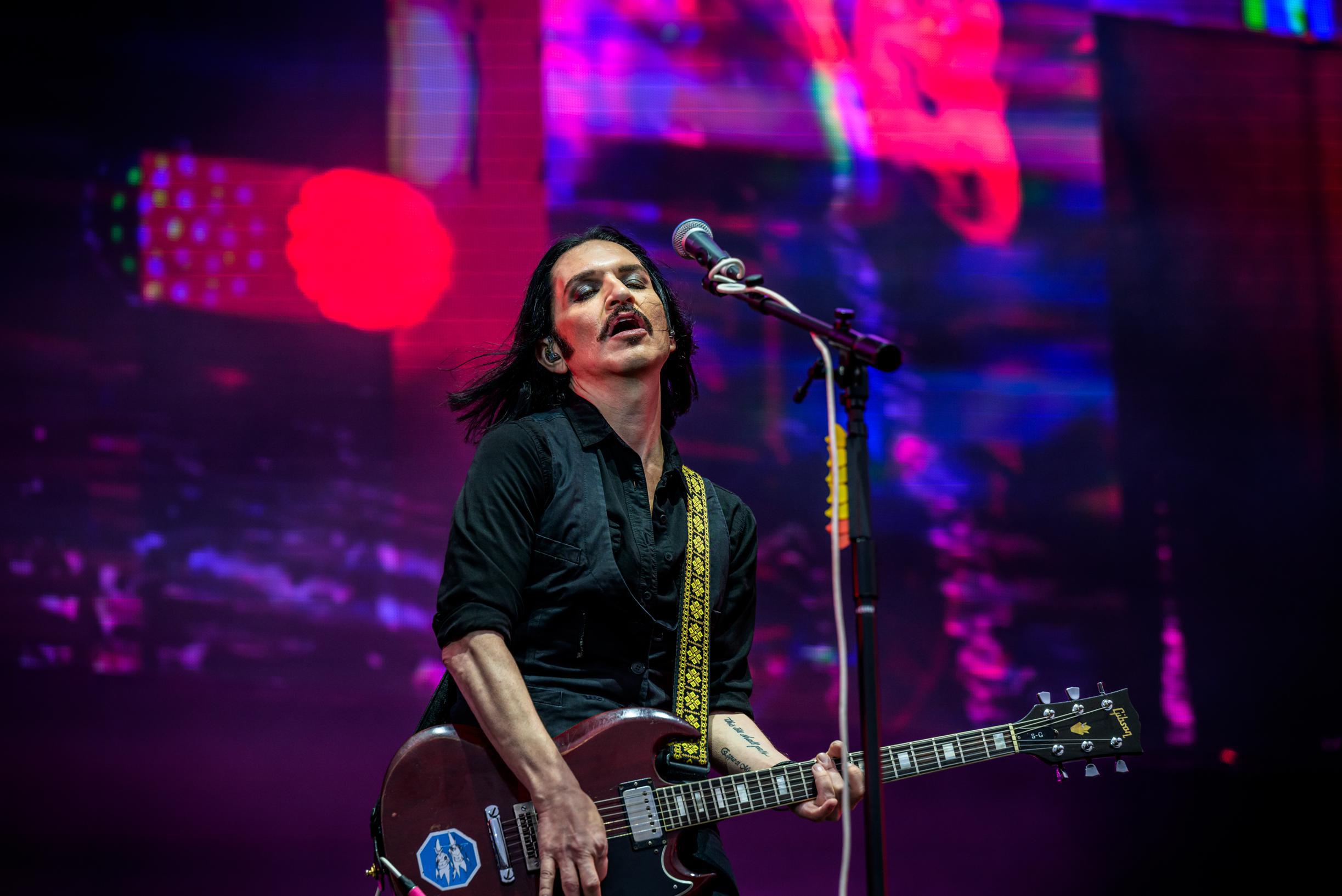 Our reporter spoke to Brian Molko of Placebo on TW Classic: “David Bowie told me: You’re doing it wrong, Brian.”