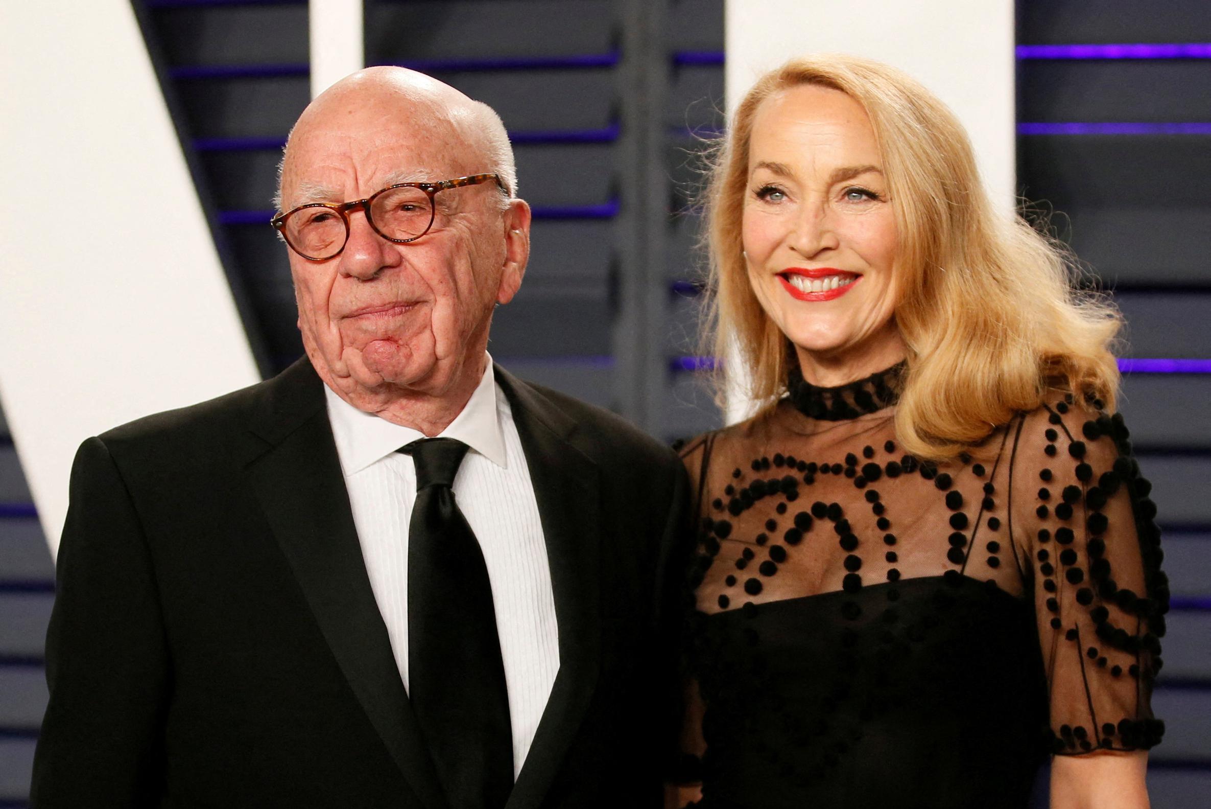 He Emailed Announcing Divorce: Jerry Hall ‘Hearted’ By Rupert Murdoch’s End Marriage