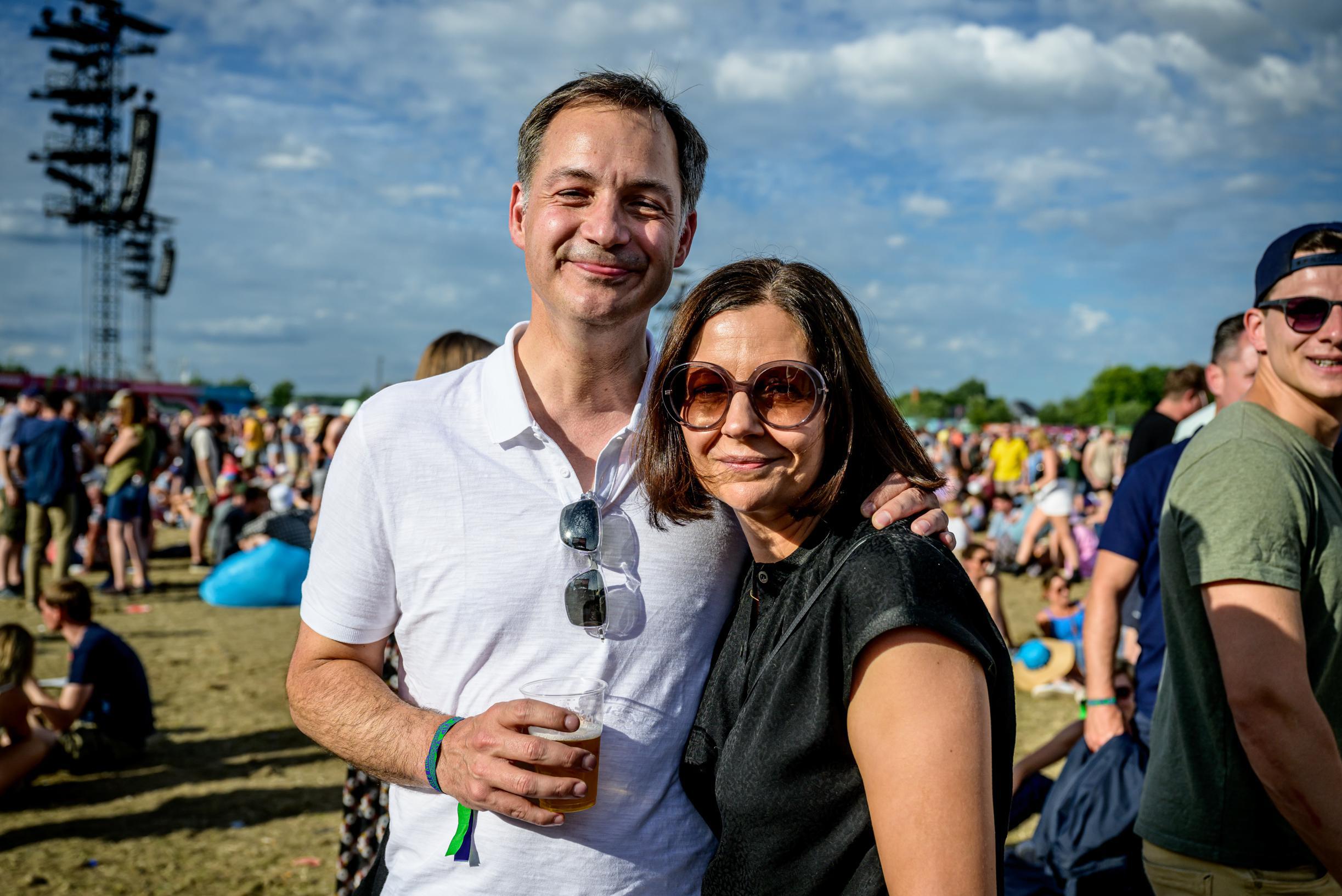 Prime Minister Alexander De Croo at Rock Werchter: “Festivals in our country are the best in the world”