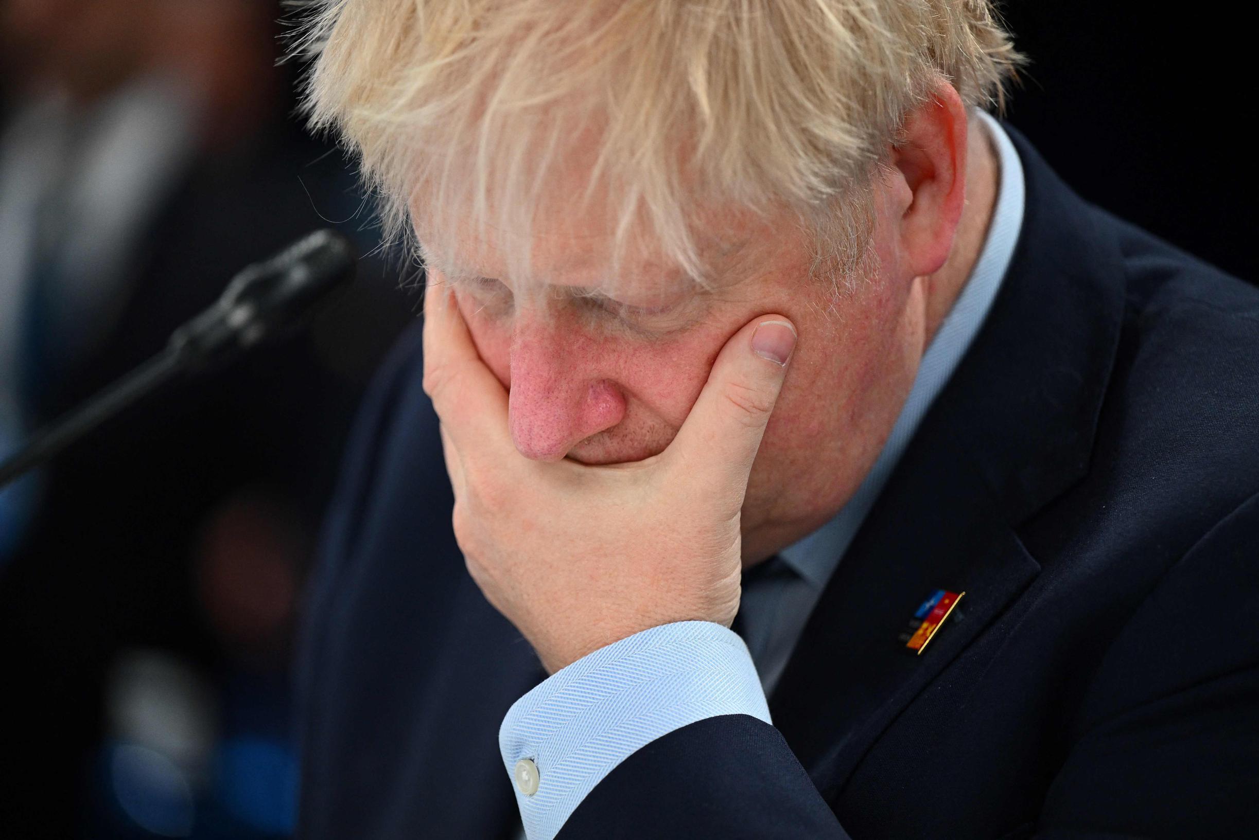 Het houdt niet op voor Boris Johnson: “Voor eerst het gevoel dat er een