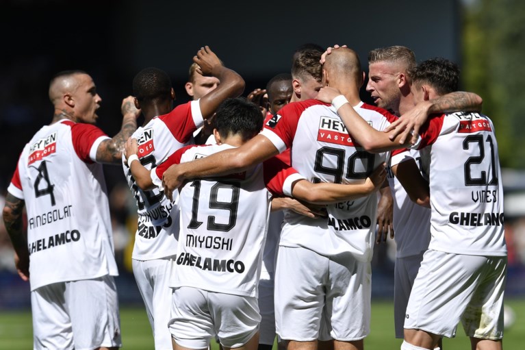 Michael Frey bezorgt Antwerp met dubbelklapper de volle buit op het veld van KV Mechelen