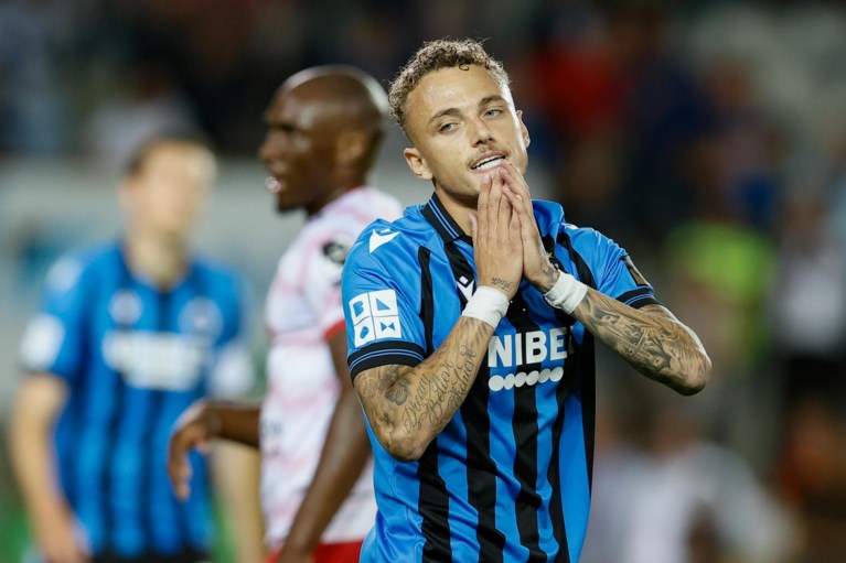 Sputtering Club Brugge cannot win at home against Zulte Waregem and start competition with a meager 4 out of 9