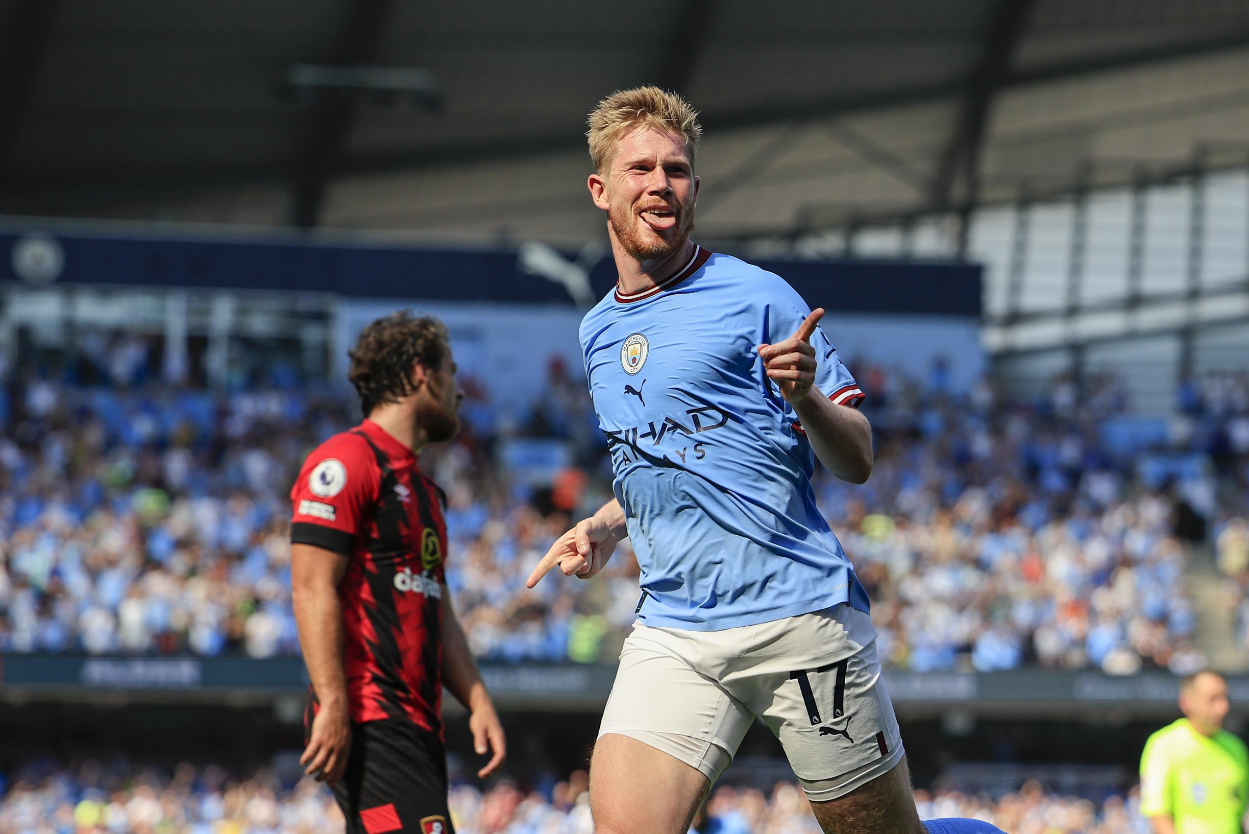 Kevin De Bruyne Loodst Man City Naar Ruime Zege Met Prachtig Doelpunt ...