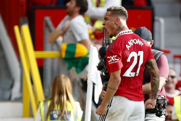 Manchester United smeert Arsenal eerste nederlaag aan, topaankoop Antony scoort bij zijn debuut