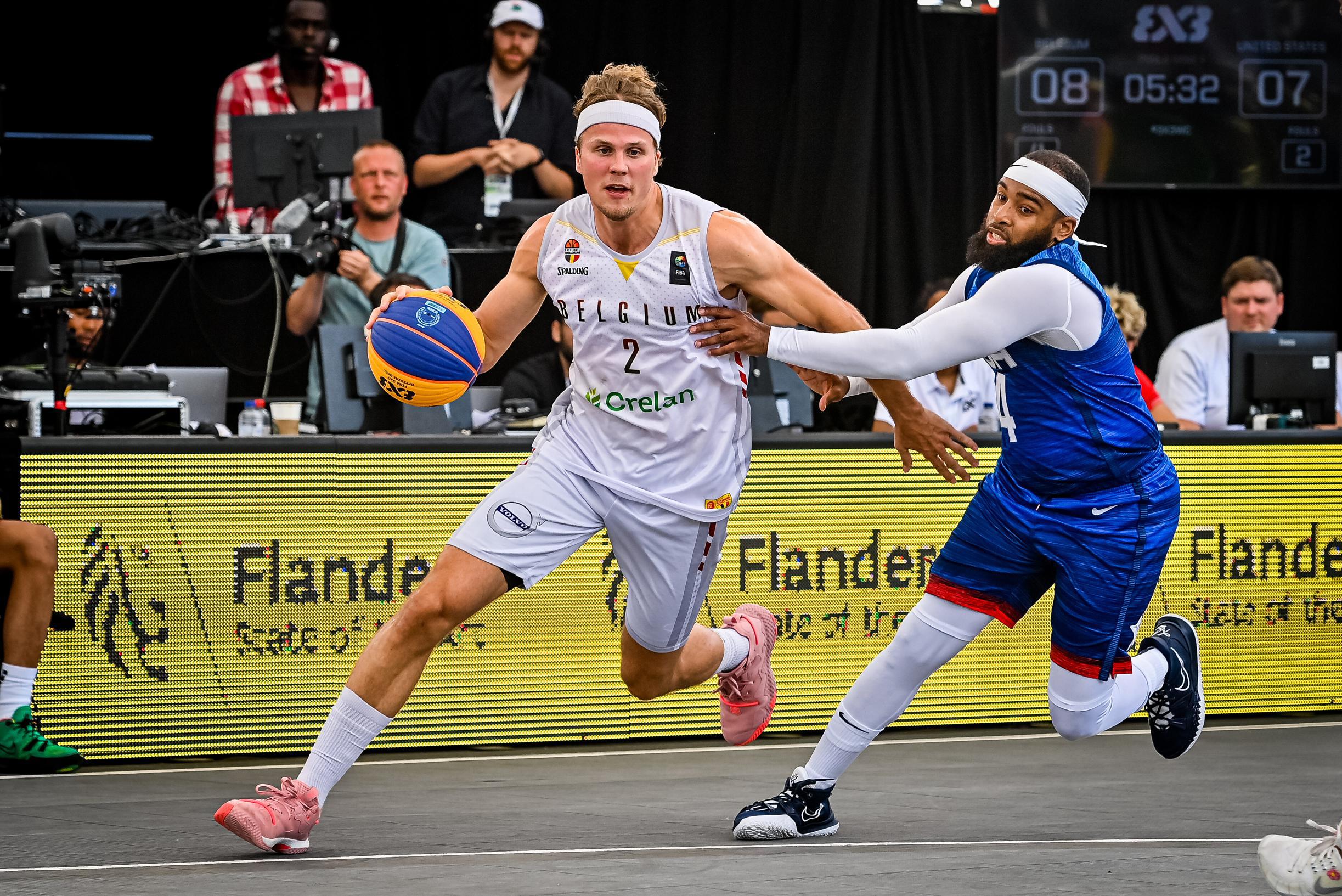 Belgische mannen strijden dit weekend in Oostenrijk om eremetaal op EK basket 3x3 