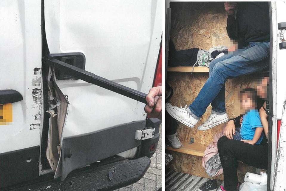 Bendekopstuk smokkelde minstens 121 transmigranten in vrachtwagens en bootjes: tien jaar cel en bijna miljoen euro boete