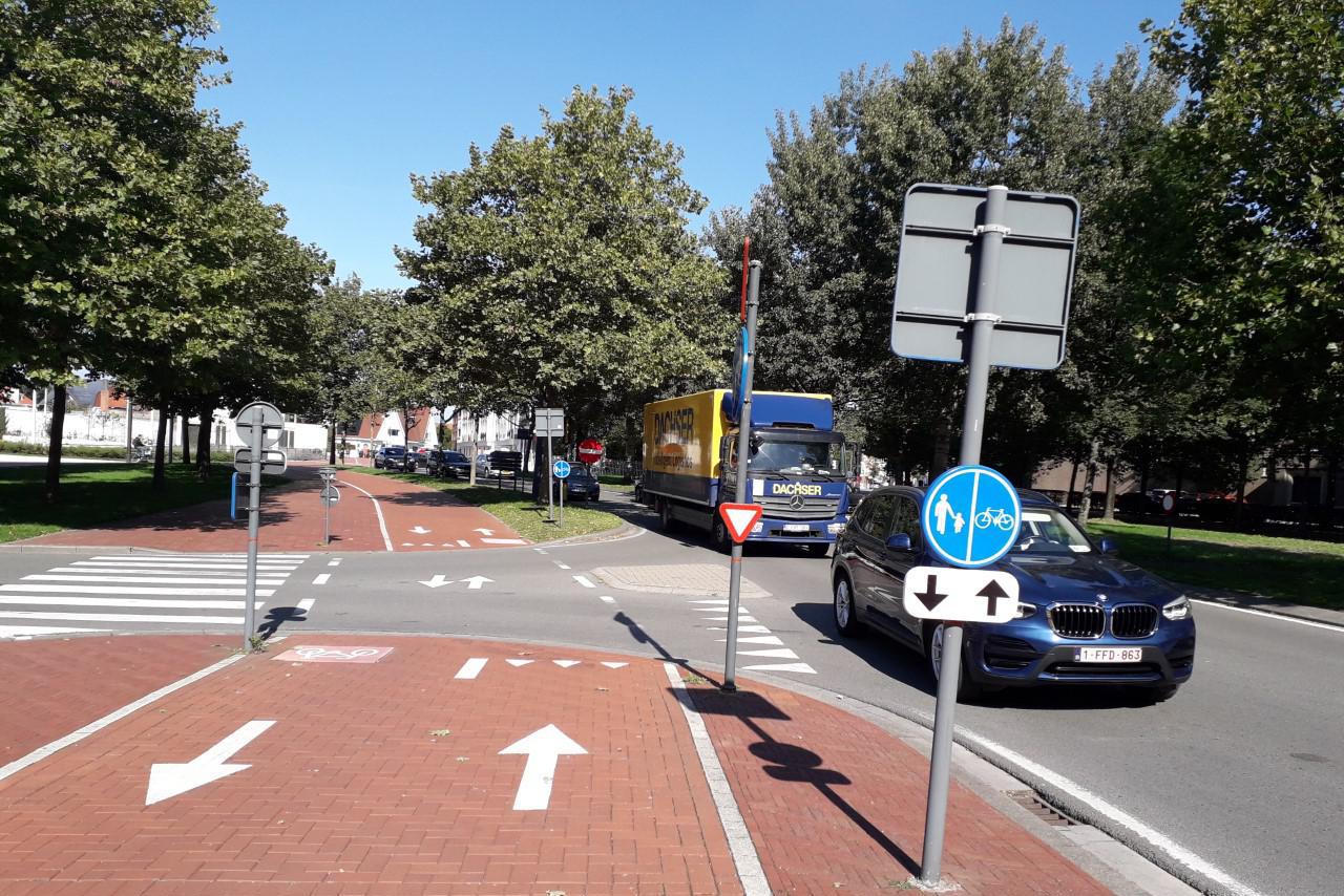 Hinder In Knokkestraat Door Aanpassingen Aan Fietsvoorzieningen (Knokke ...