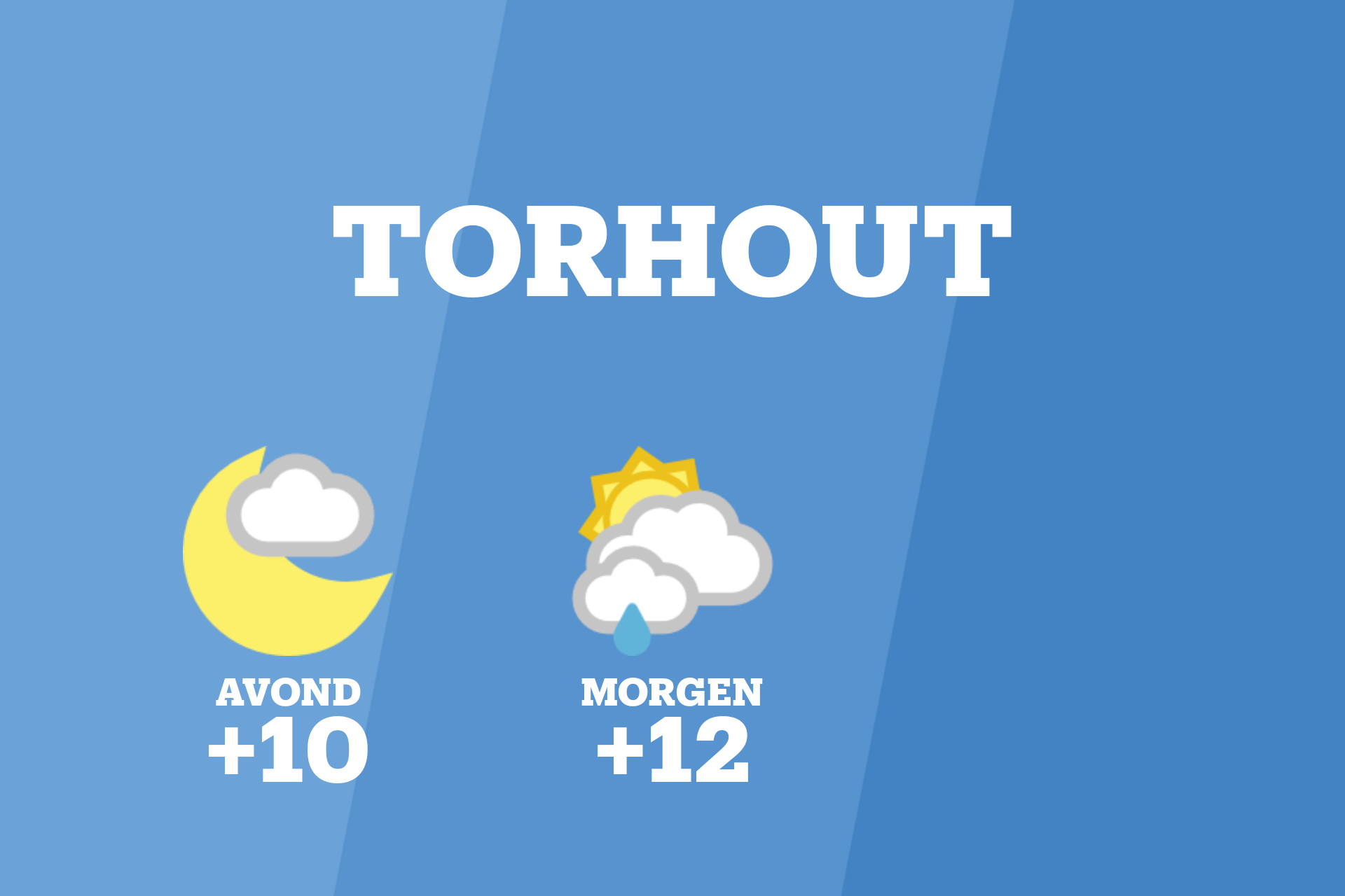 Vanavond kans op helder met enkele wolkenvelden in Torhout