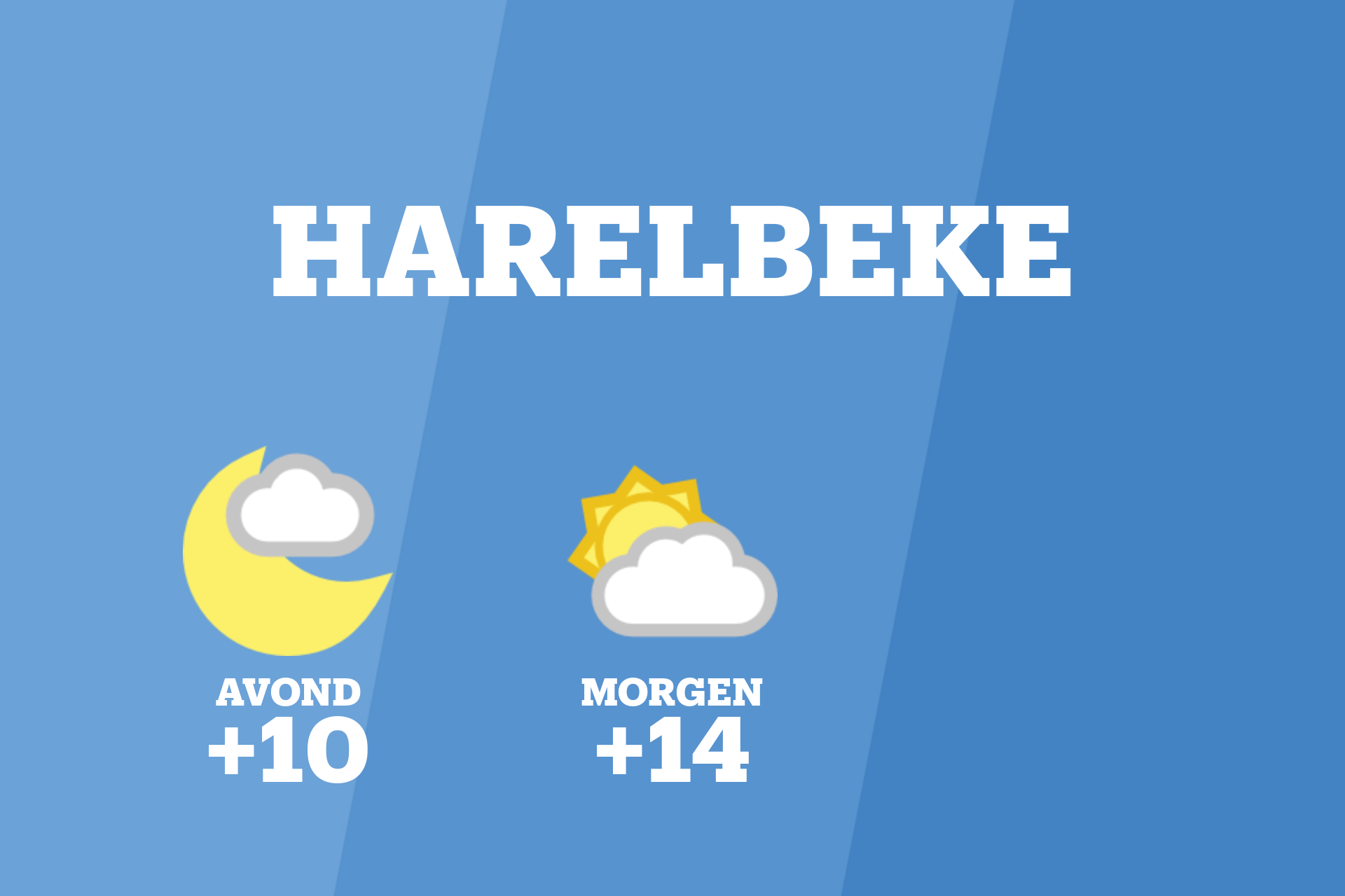 In Harelbeke kans op zo goed als helder weer vanavond