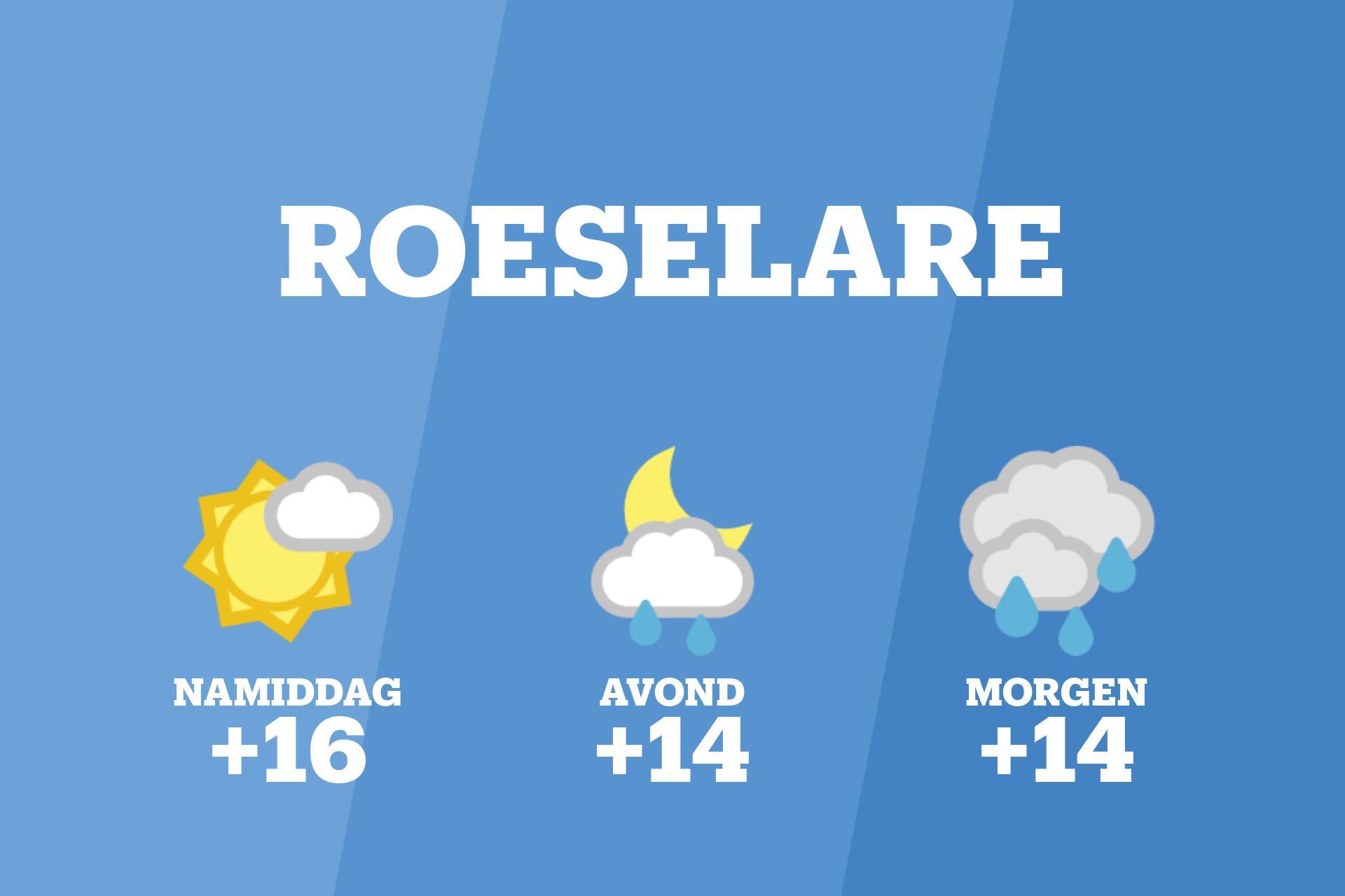 In Roeselare kans op zo goed als helder weer vanmiddag