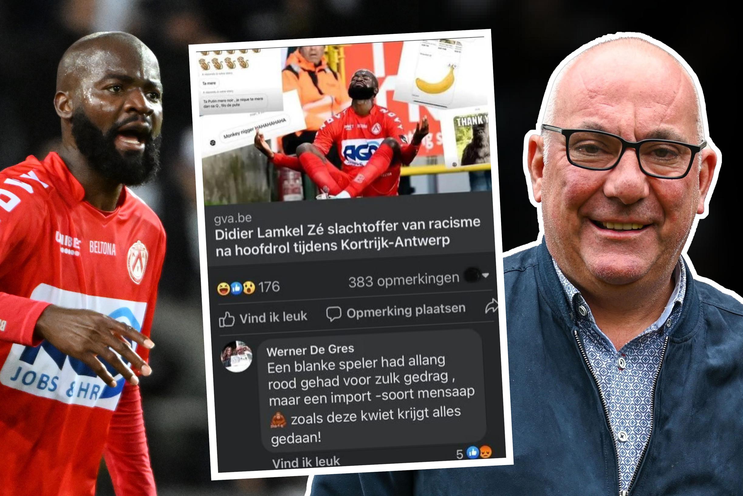 Wilrijkse Vlaams Belanger op non-actief gezet nadat hij Lamkel Zé ‘mensaap’ noemt: “Ik heb er spijt van, ik ben geen racist”