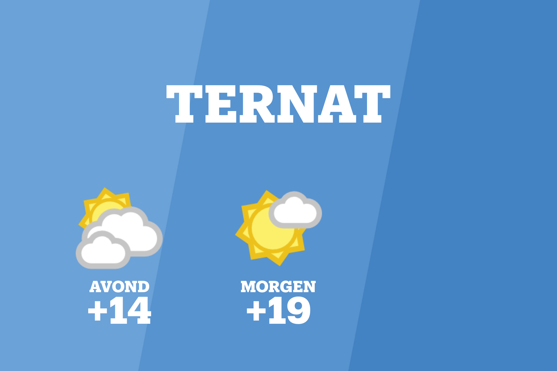 Vanavond kans op bewolkt weer in Ternat